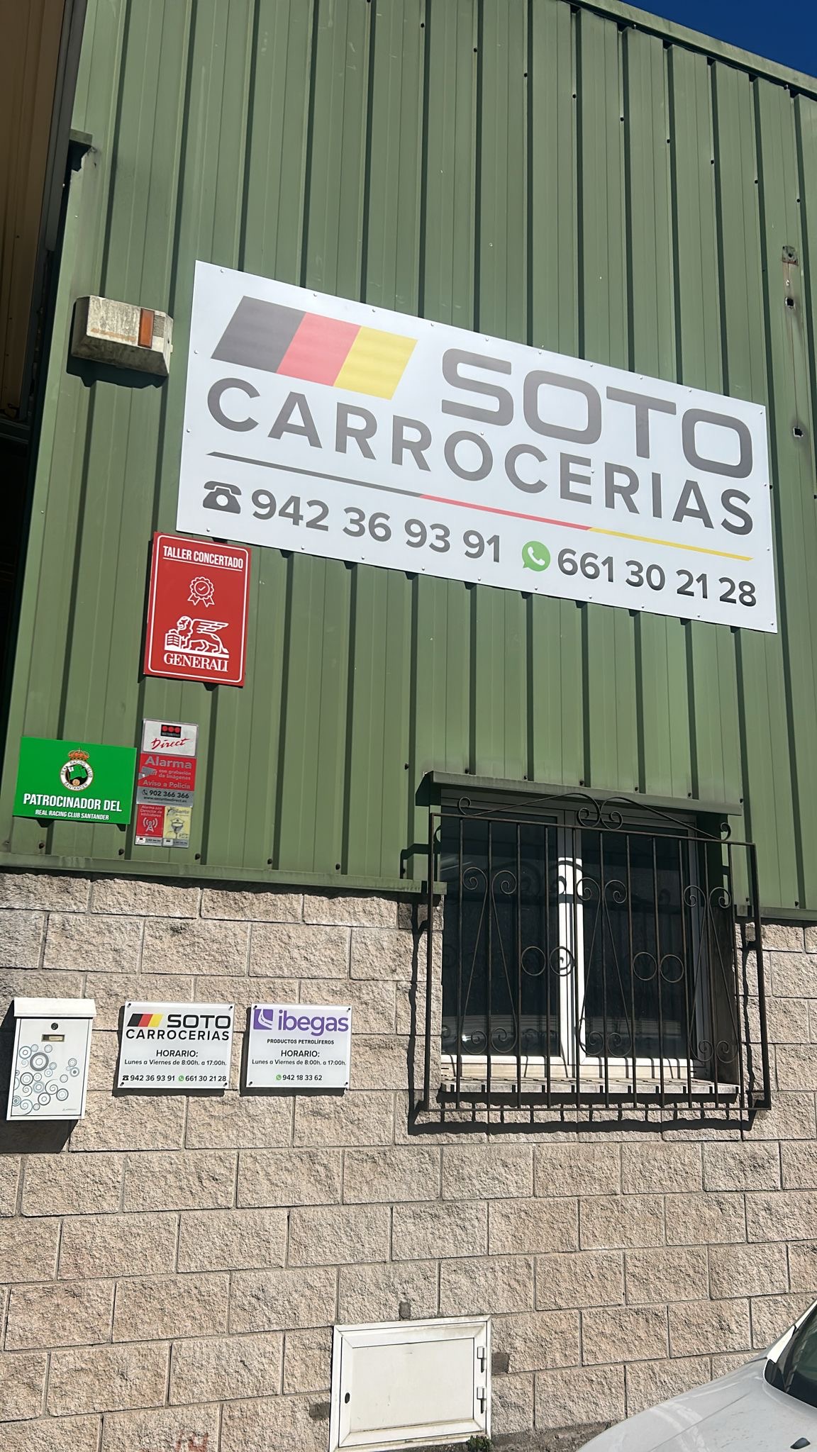 Fachada de Soto Carrocerías